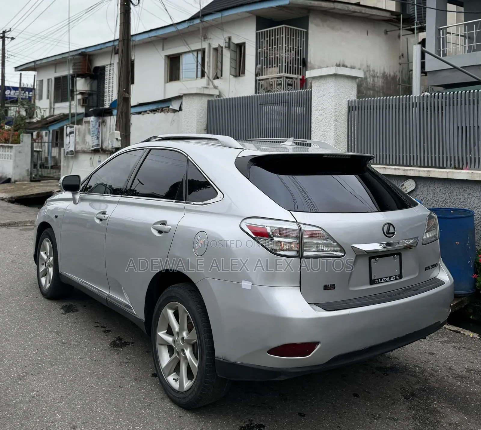 Lexus RX 2011 Silver