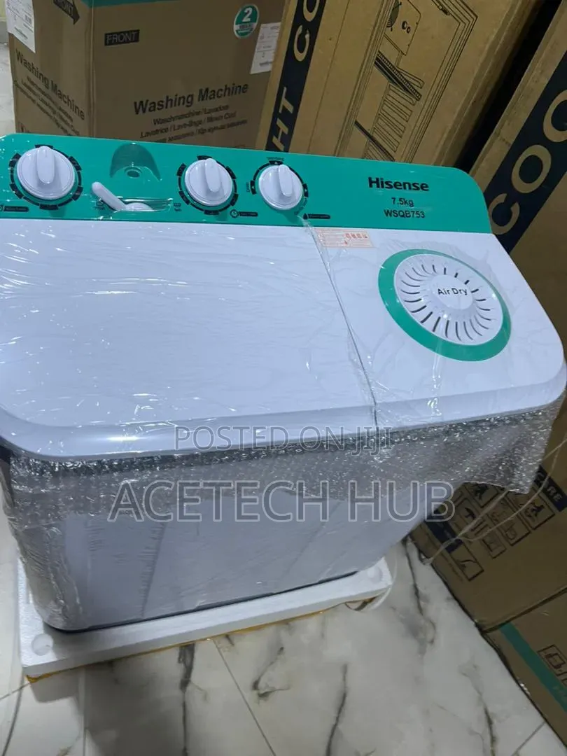 Durable Hisense 7.5kg Washing Machine for Homes