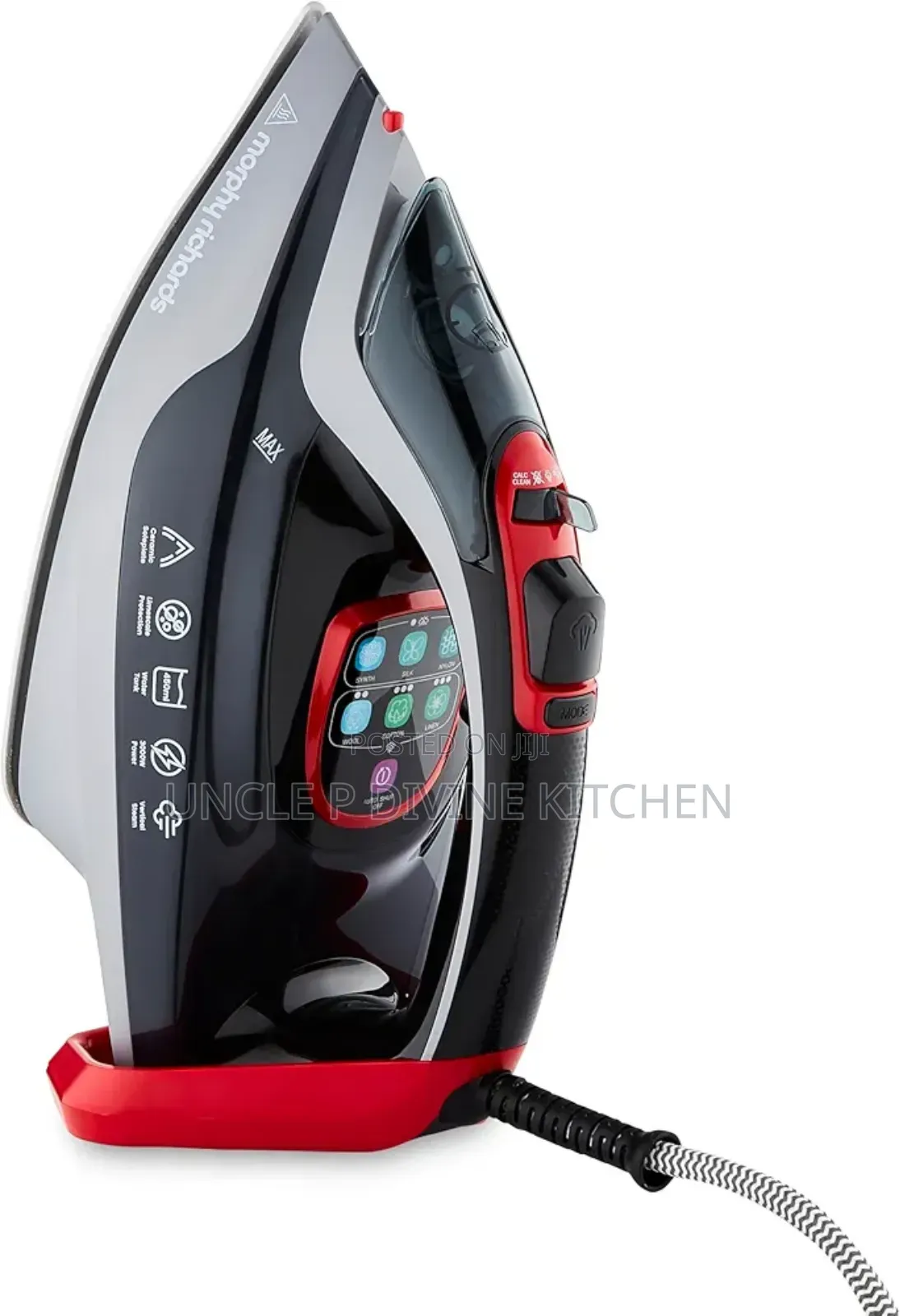 Morphy Richard Powersteam Elite Led Digital Steam Iron, 3000w,.