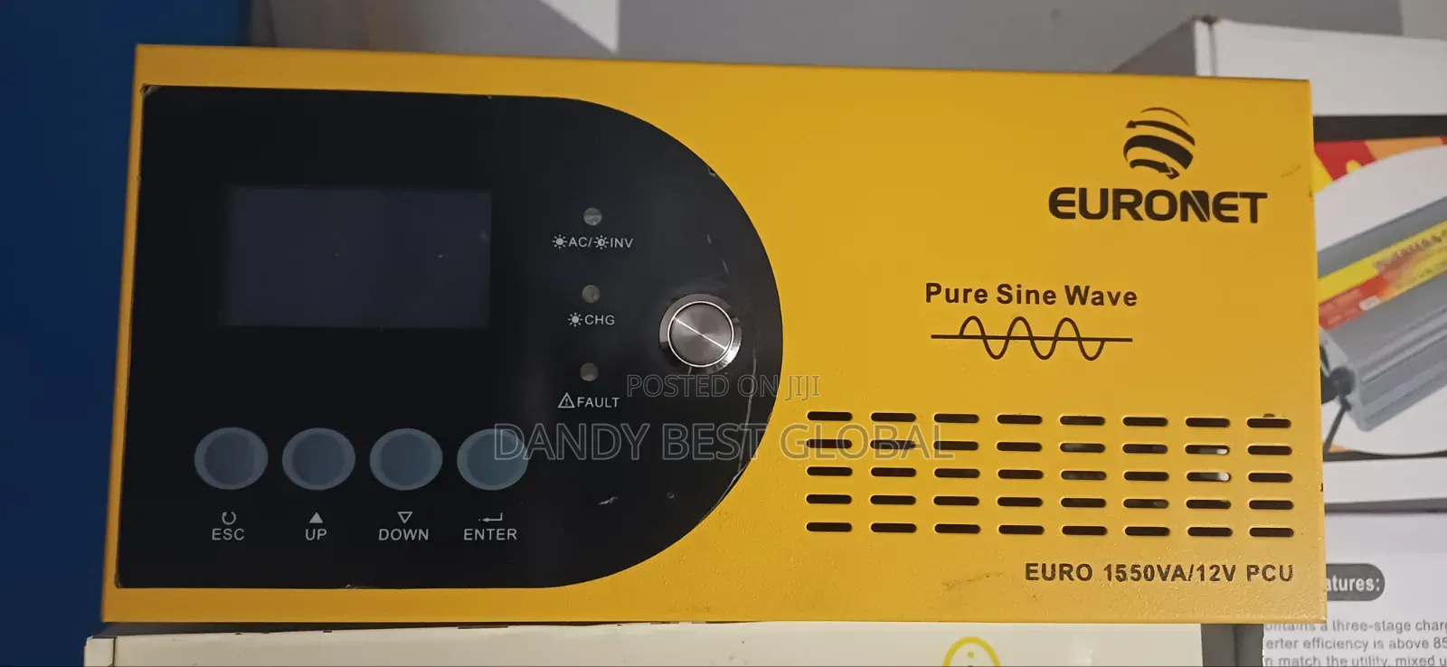 Euronet Pure Sine Wave Inverter 1.5kva