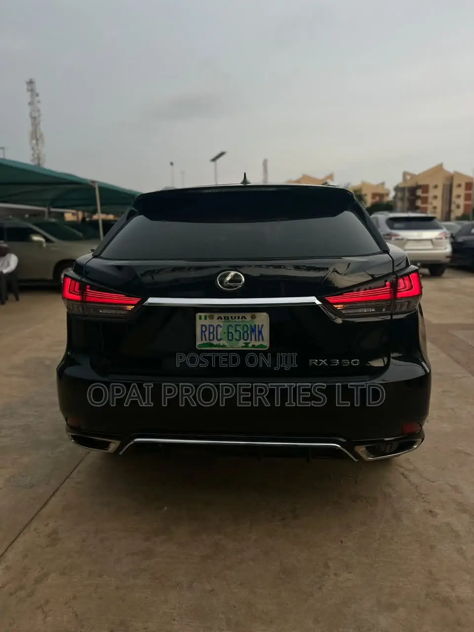 Lexus RX 350 FWD 2017 Black