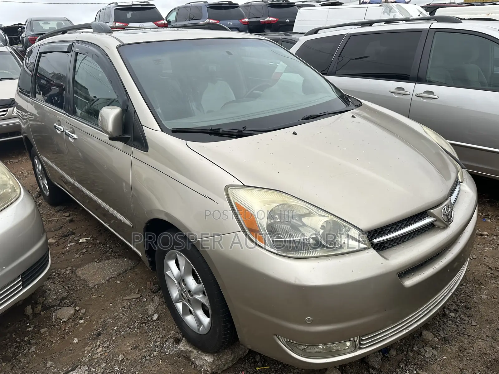 Toyota Sienna XLE AWD 2005 Gold