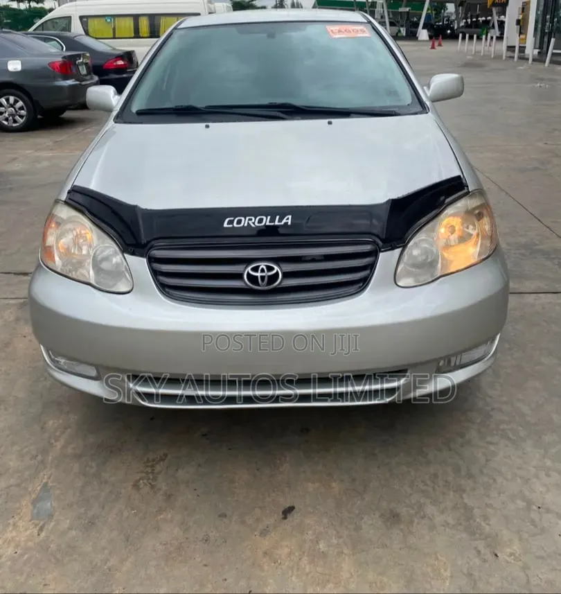 Toyota Corolla Sedan 2003 Silver