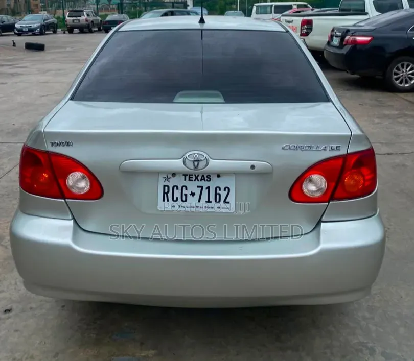 Toyota Corolla Sedan 2003 Silver