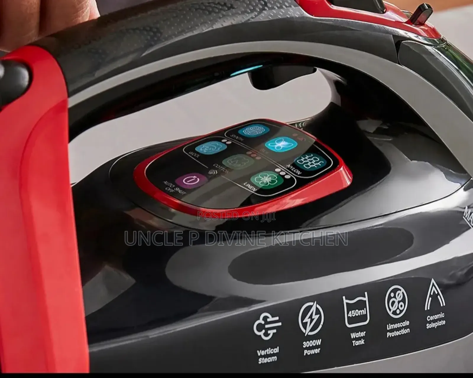 Morphy Richard Powersteam Elite Led Digital Steam Iron, 3000w,.