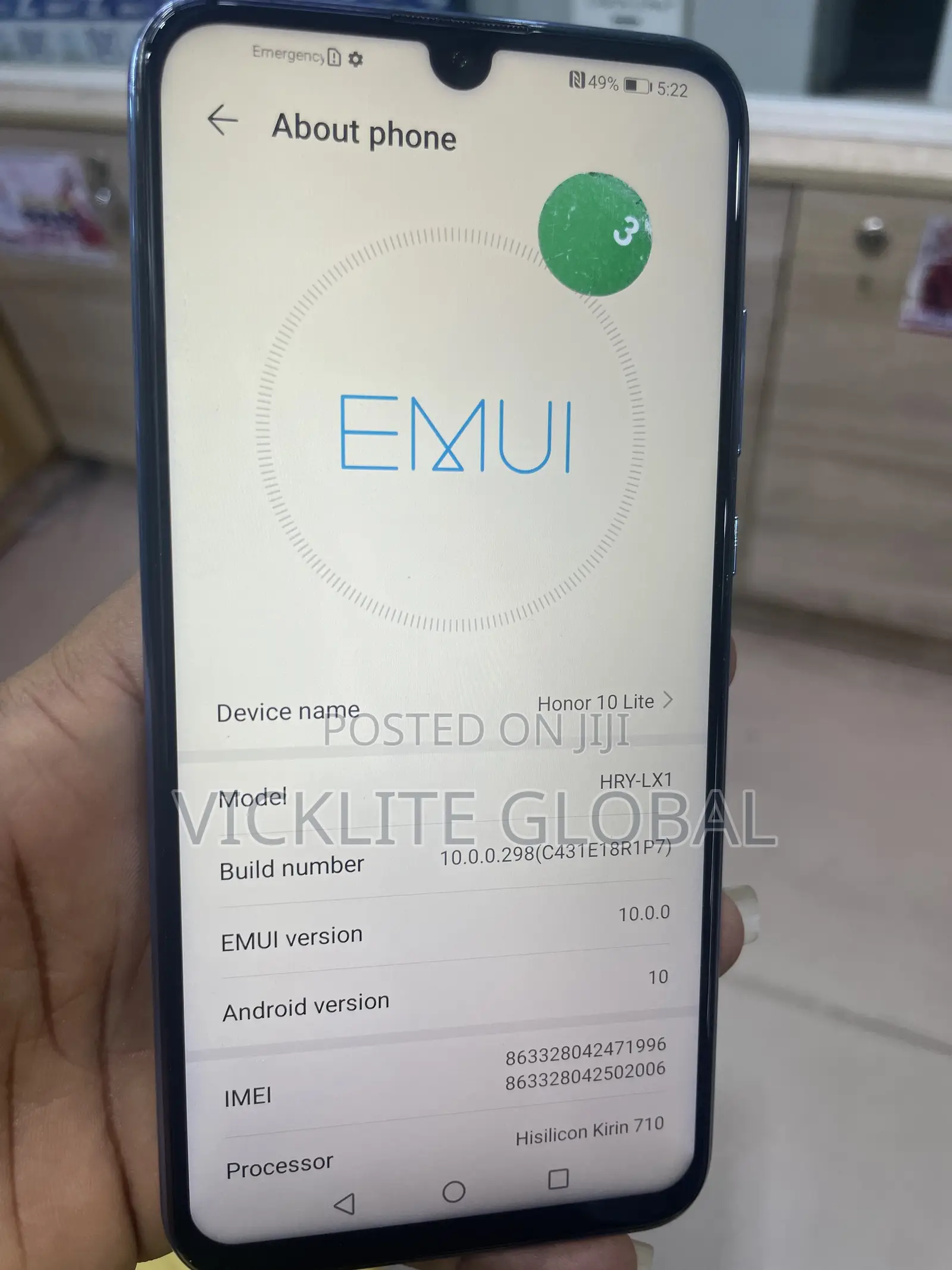 Honor 10 Lite 64 GB Blue