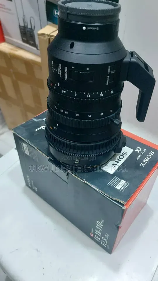 Sony G Master Lens 18-110mm for Supper Movie Production.