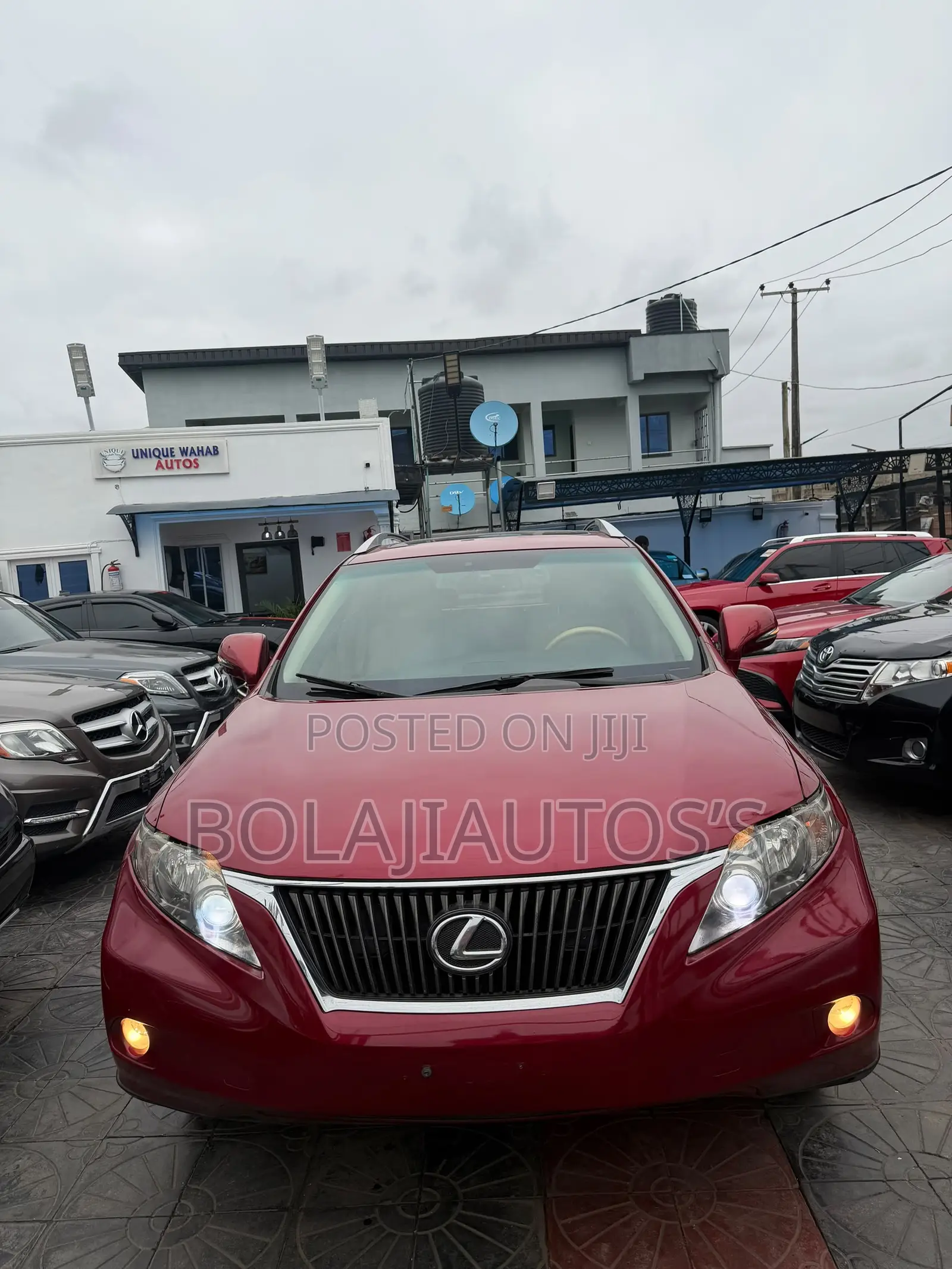 Lexus RX 350 2011 Red