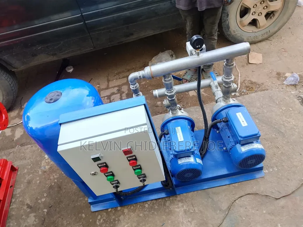 High-Efficiency Water Pressure Booster System