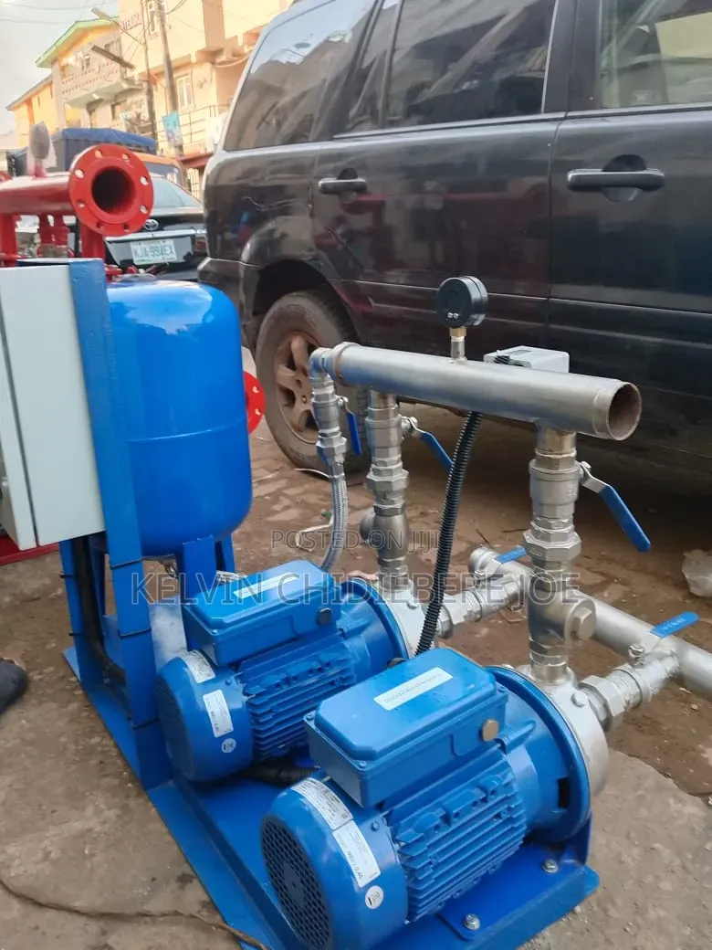 High-Efficiency Water Pressure Booster System