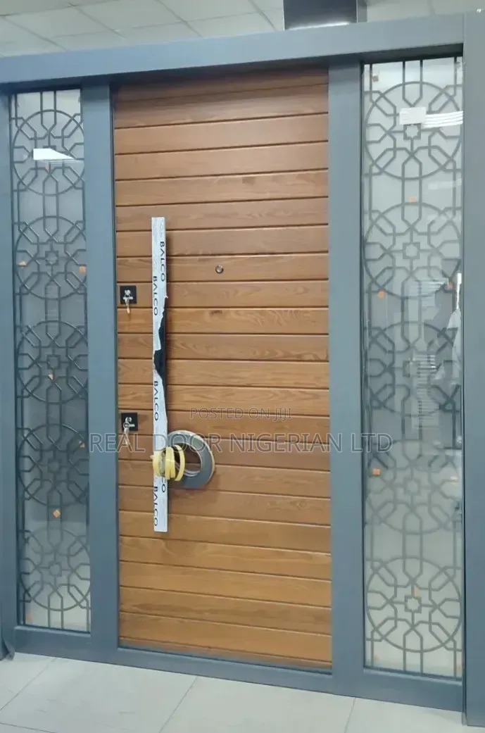 Quality Turkish Security Luvuxy Door With Unbreakable Glass