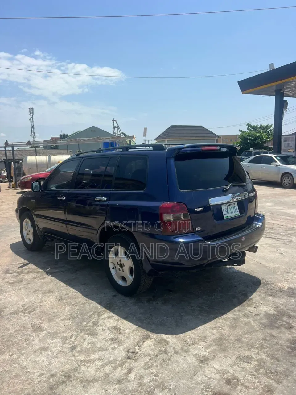 Toyota Highlander Limited V6 2005 Blue