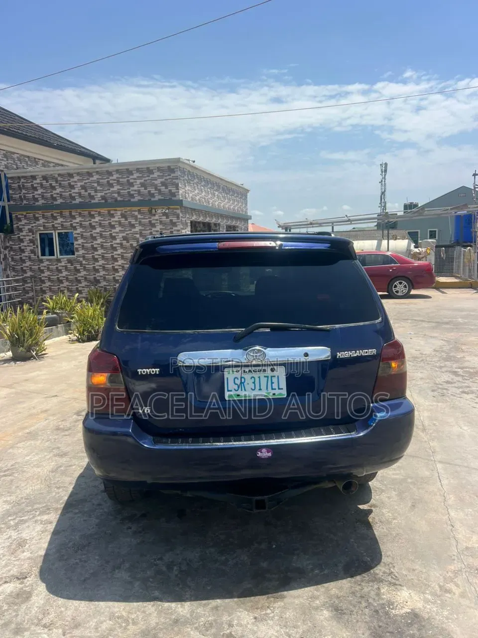 Toyota Highlander Limited V6 2005 Blue