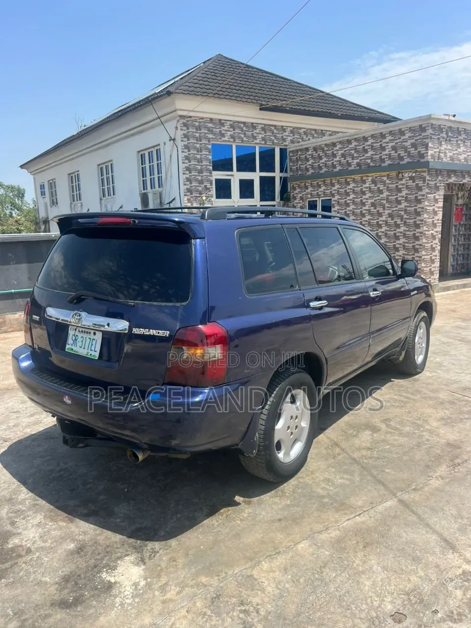 Toyota Highlander Limited V6 2005 Blue