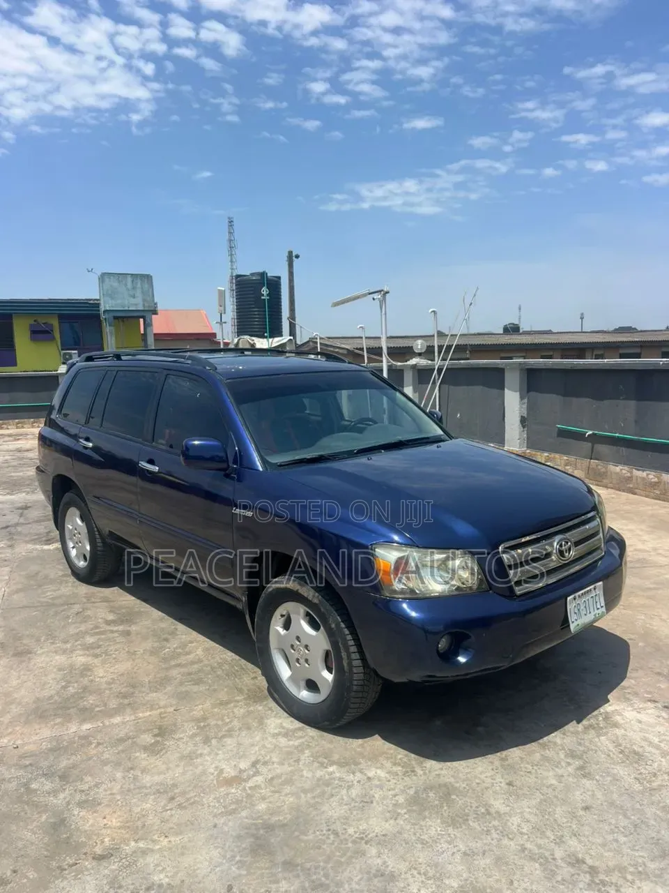 Toyota Highlander Limited V6 2005 Blue
