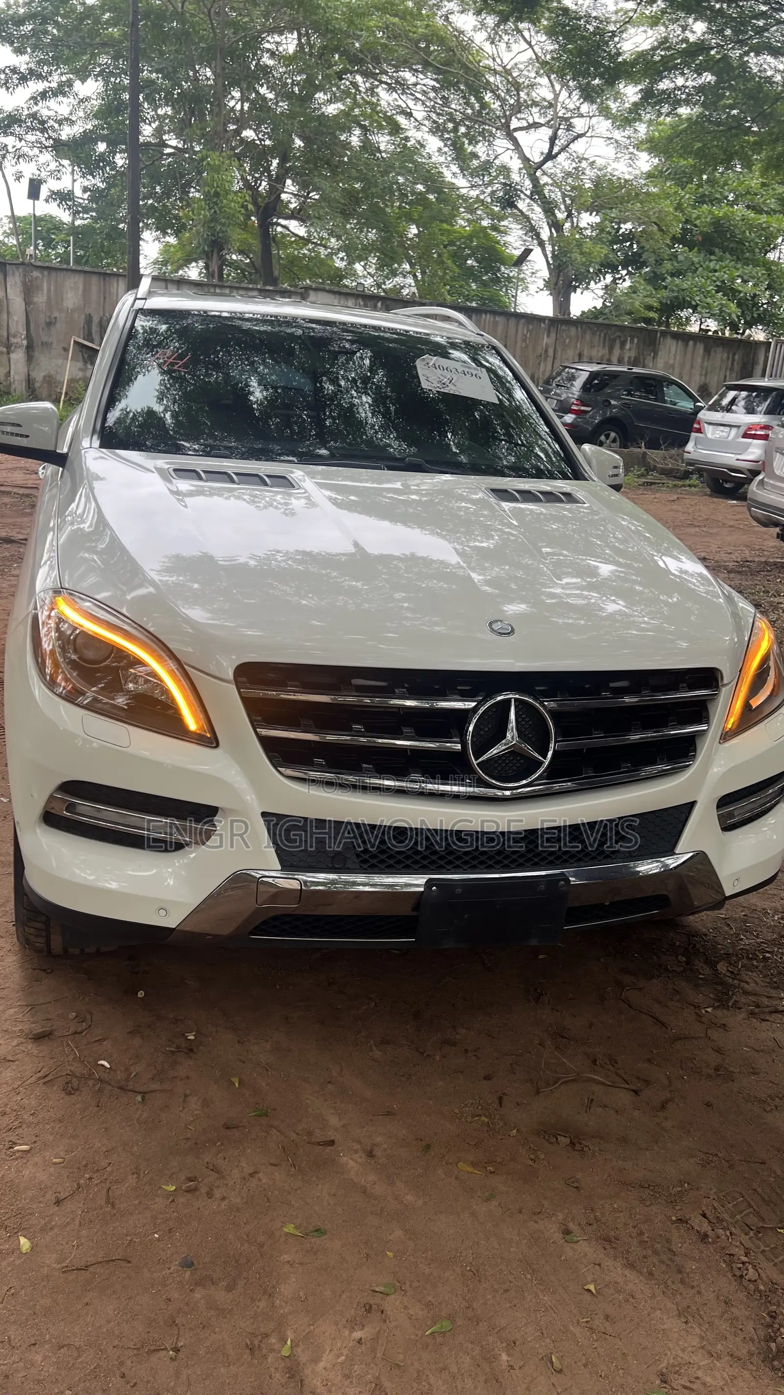 Mercedes-Benz M Class ML 350 4Matic 2013 White