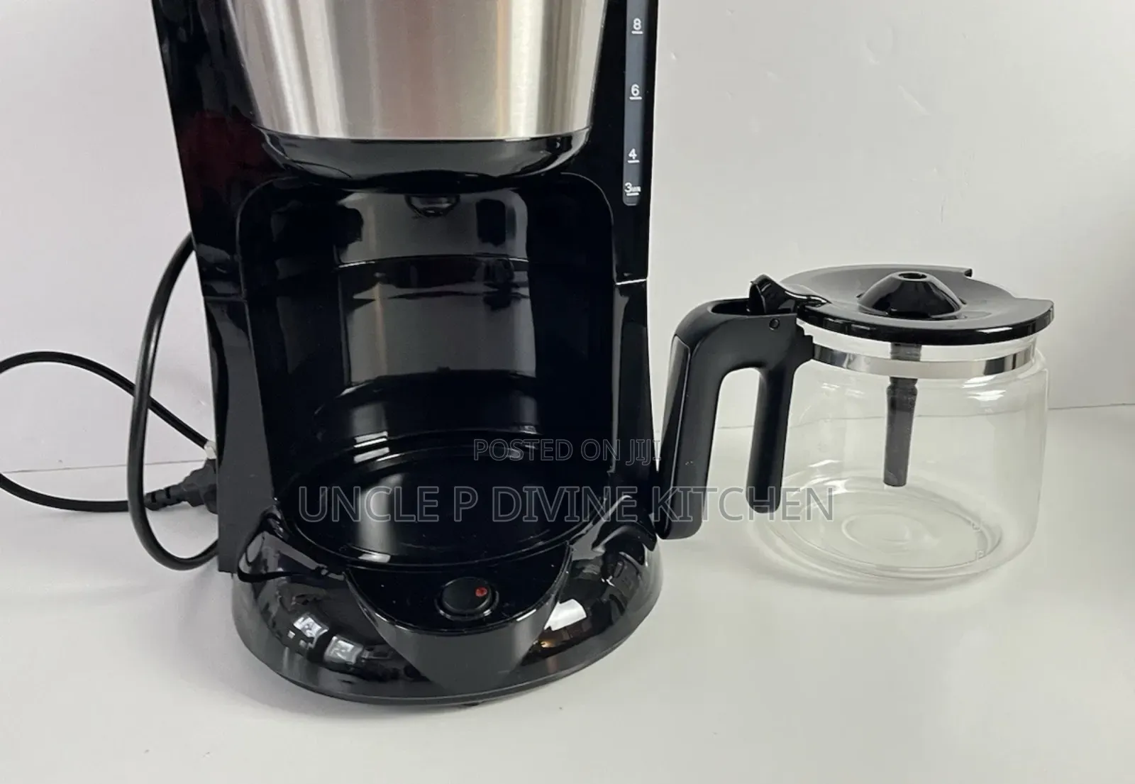 Morphy Richard Equip Filter Coffee Machine Brushed Steel, 1.2l , 1000w