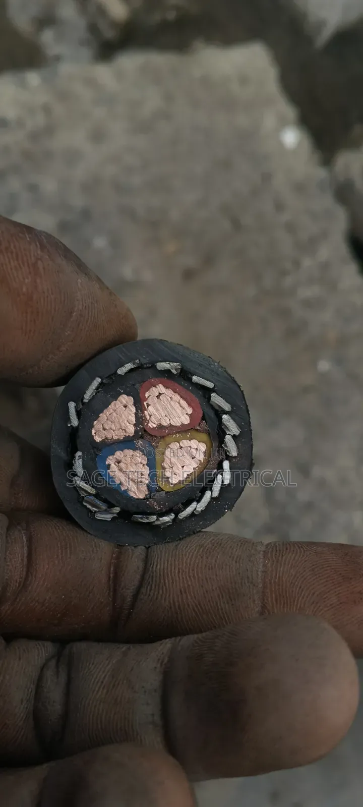 35mm 4core PVC Swa PVC Armoured Cable