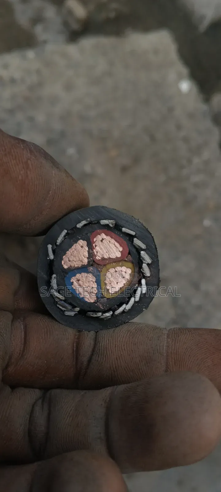 35mm 4core PVC Swa PVC Armoured Cable