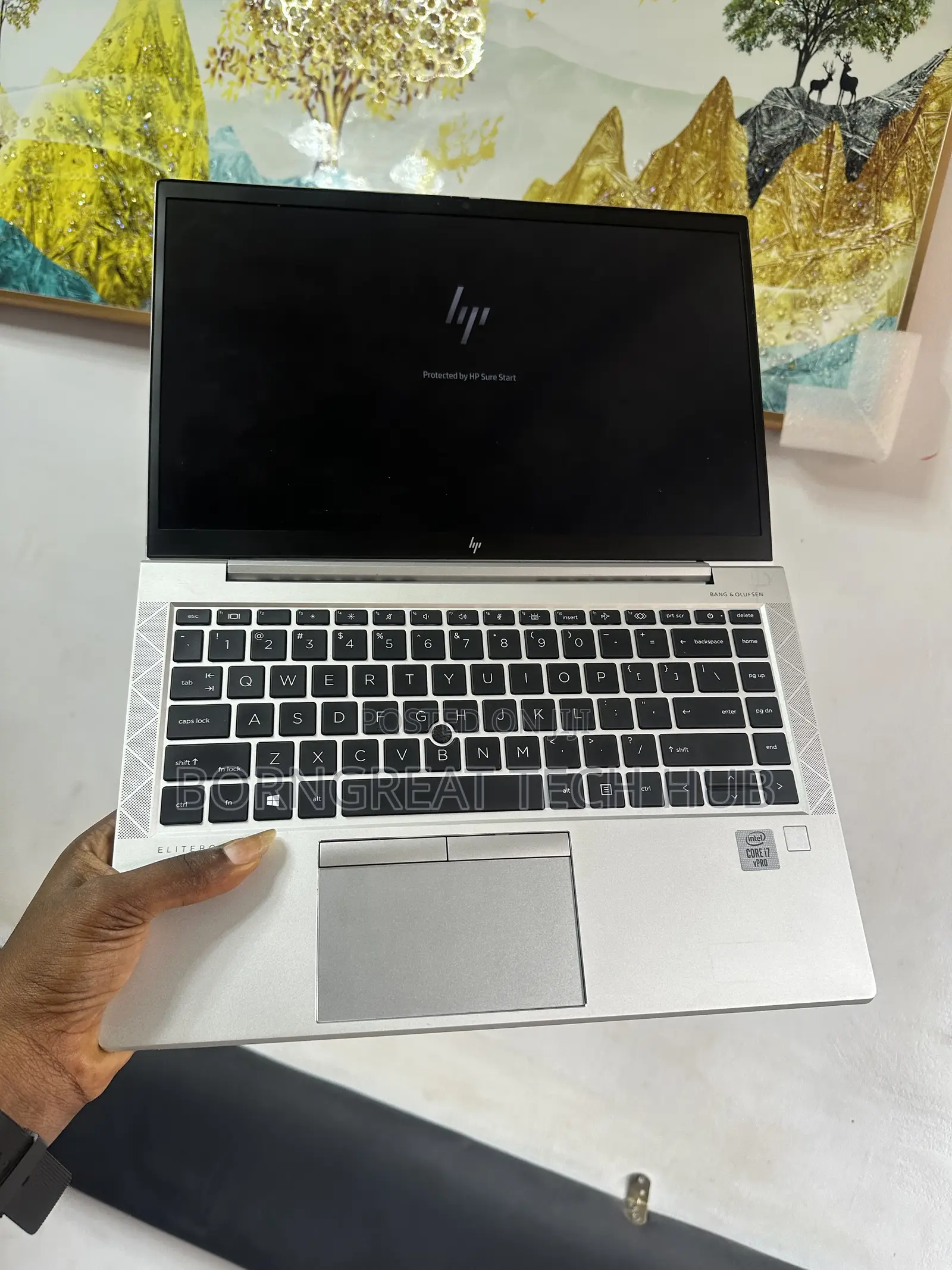 New Laptop HP EliteBook 840 G7 8GB Intel Core i7 SSD 256GB