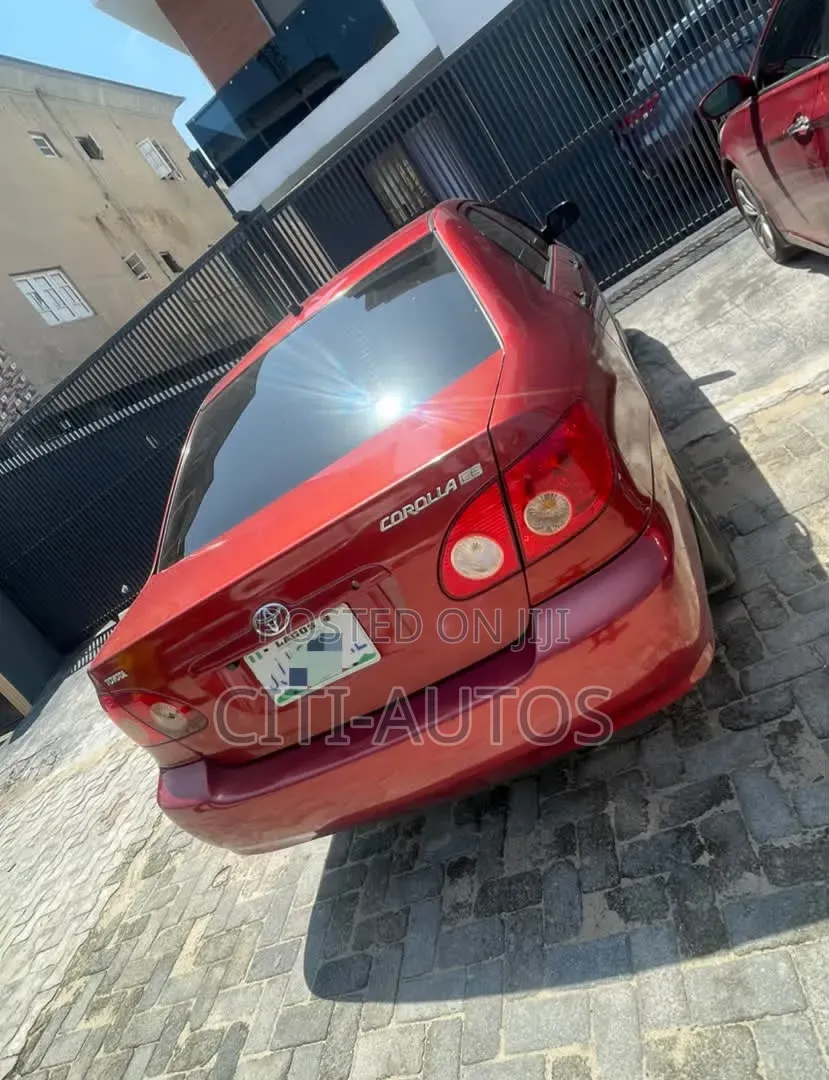 Toyota Corolla 2007 Red
