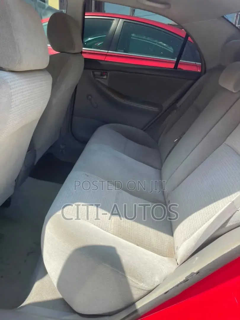 Toyota Corolla 2007 Red
