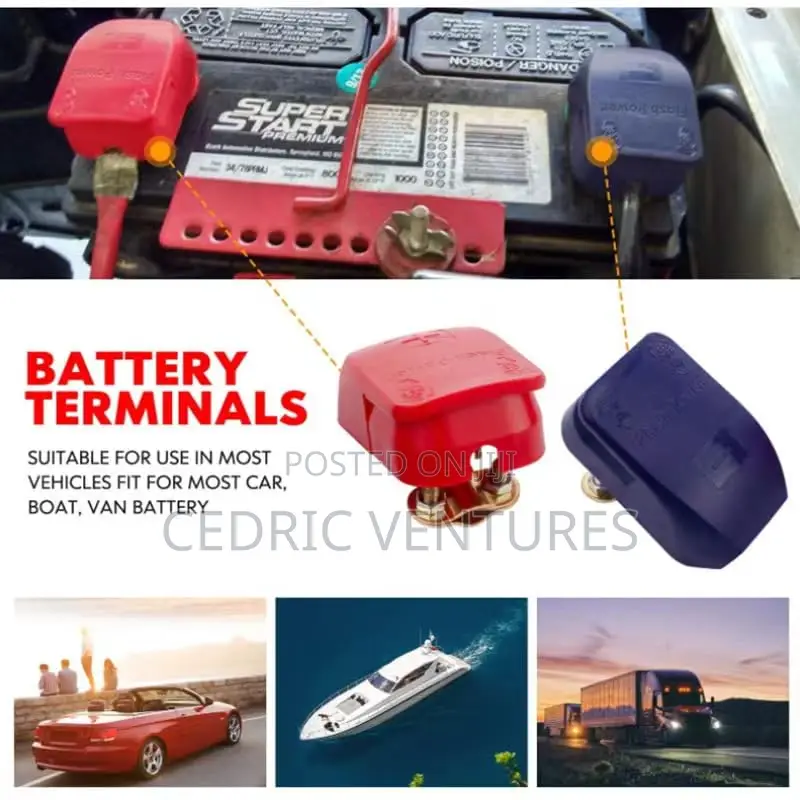 Automotive Quick Disconnect Battery Terminals - 1 Pair