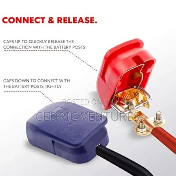 Automotive Quick Disconnect Battery Terminals - 1 Pair