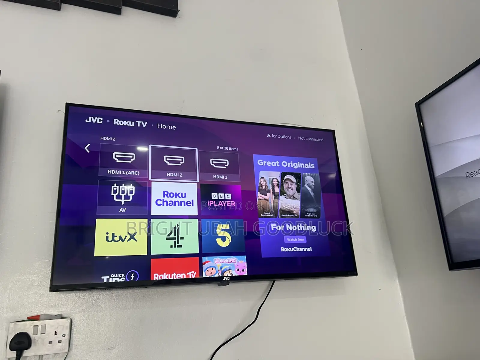 JVC 43 Inches Smart Tv With Free Netflix Acct Youtube Wireless Display