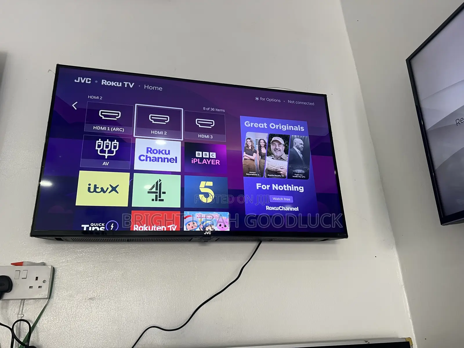 JVC 43 Inches Smart Tv With Free Netflix Acct Youtube Wireless Display