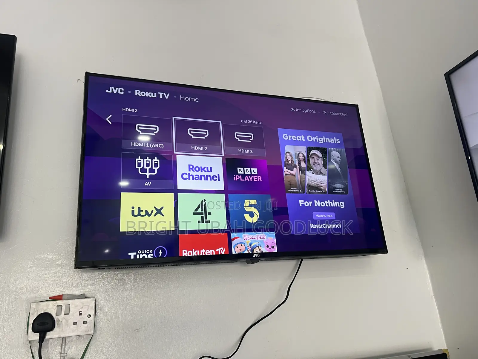 JVC 43 Inches Smart Tv With Free Netflix Acct Youtube Wireless Display