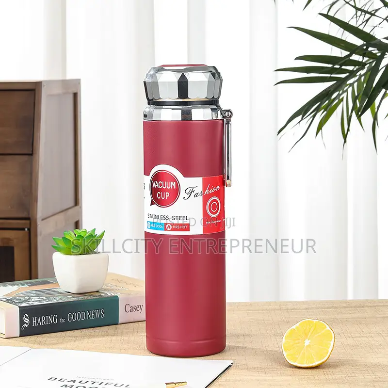 Insulated Cup With Diamond Strap