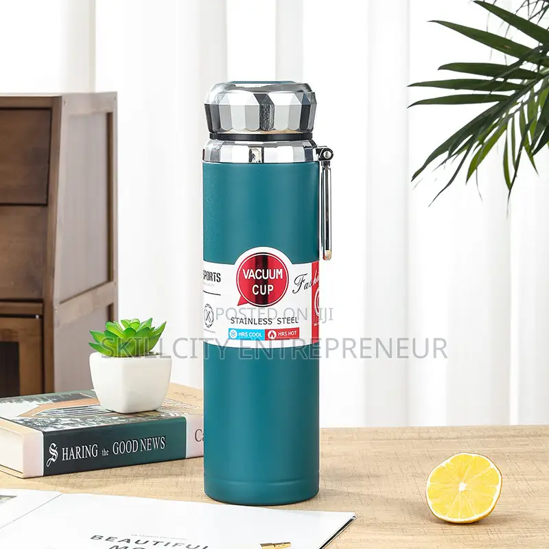 Insulated Cup With Diamond Strap