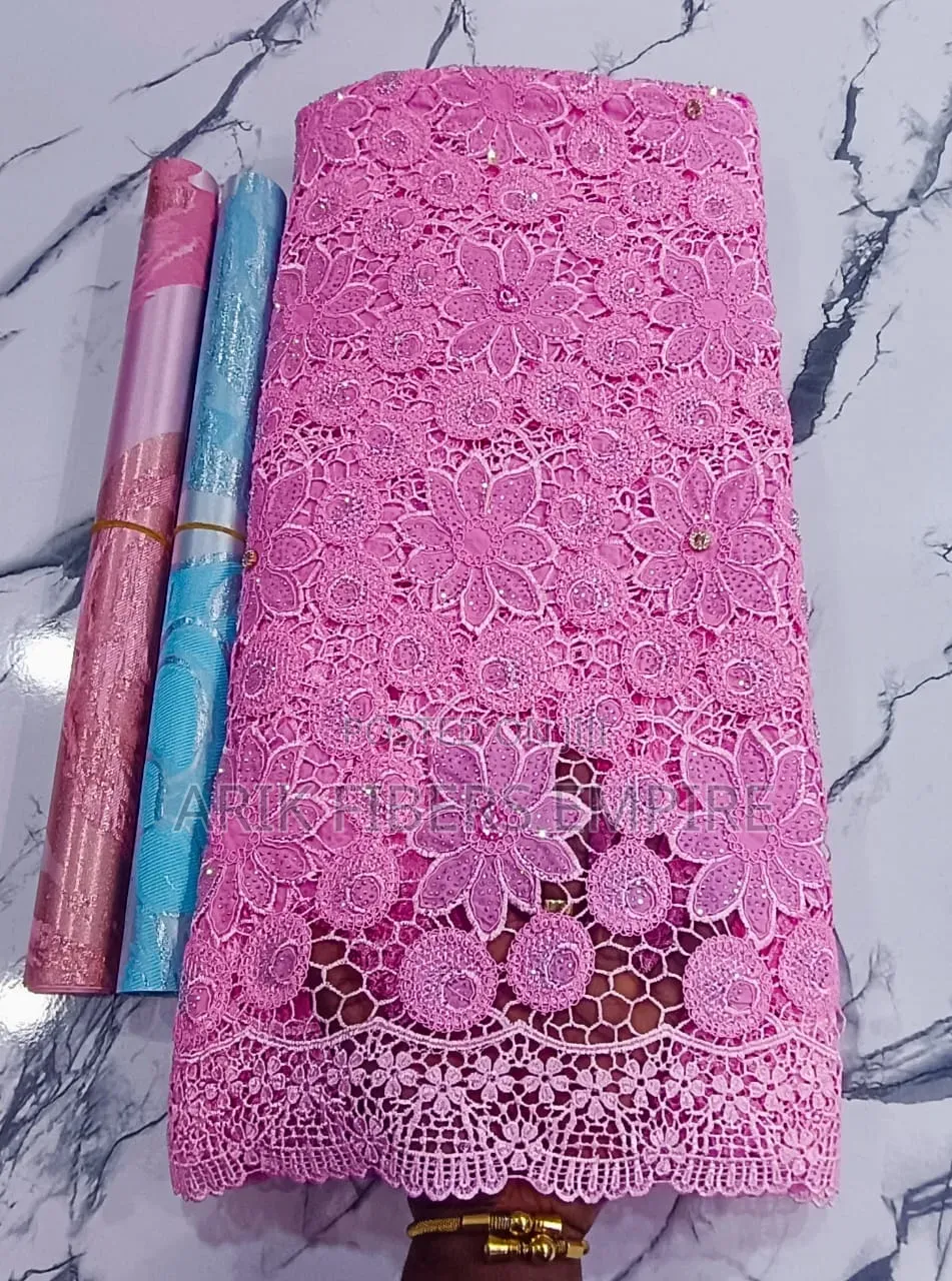 Beautiful Soft Swiss Chiffon Guipure