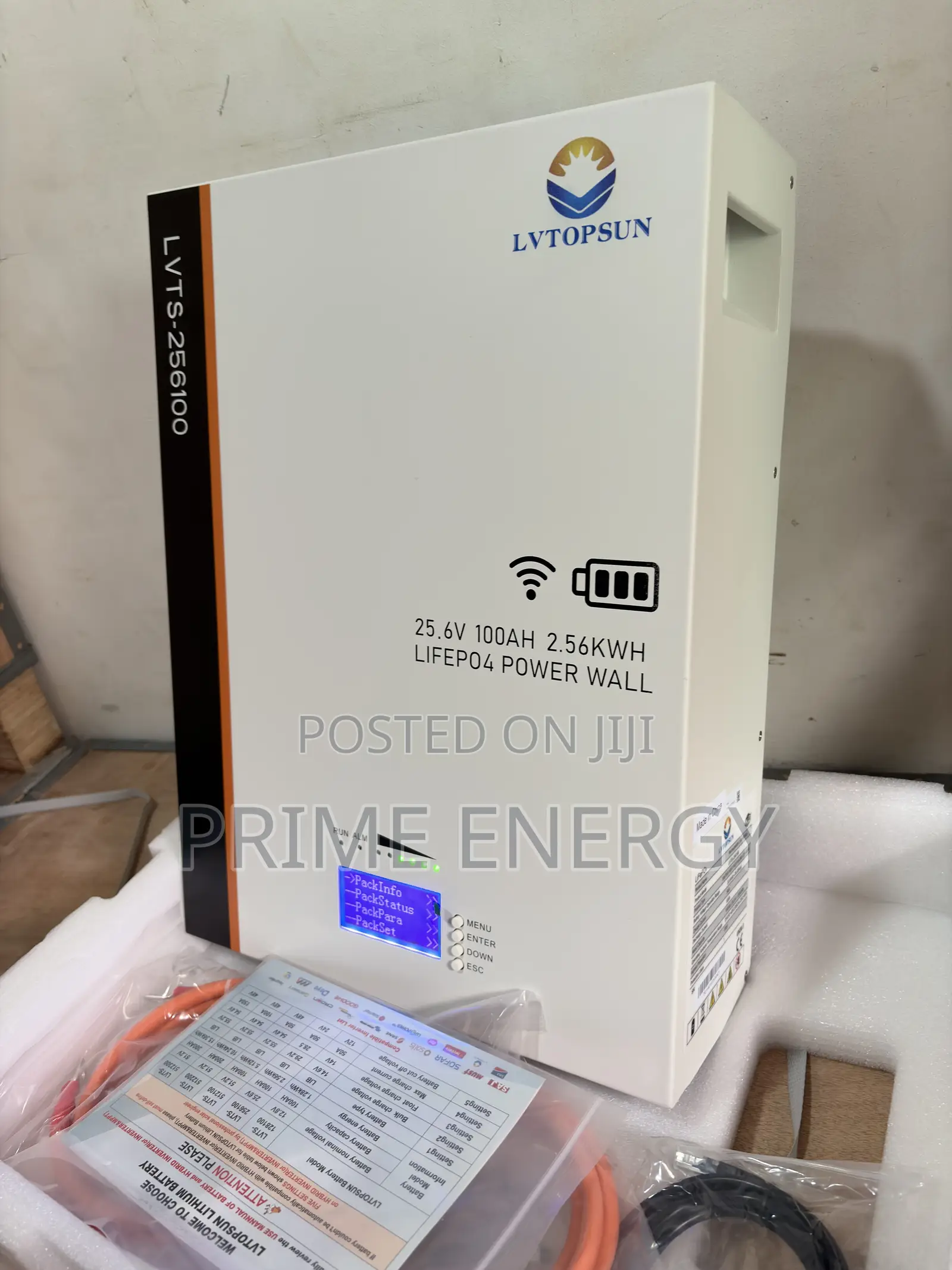Lvtopsun 2.5kwh Lithium Ion Battery 24v