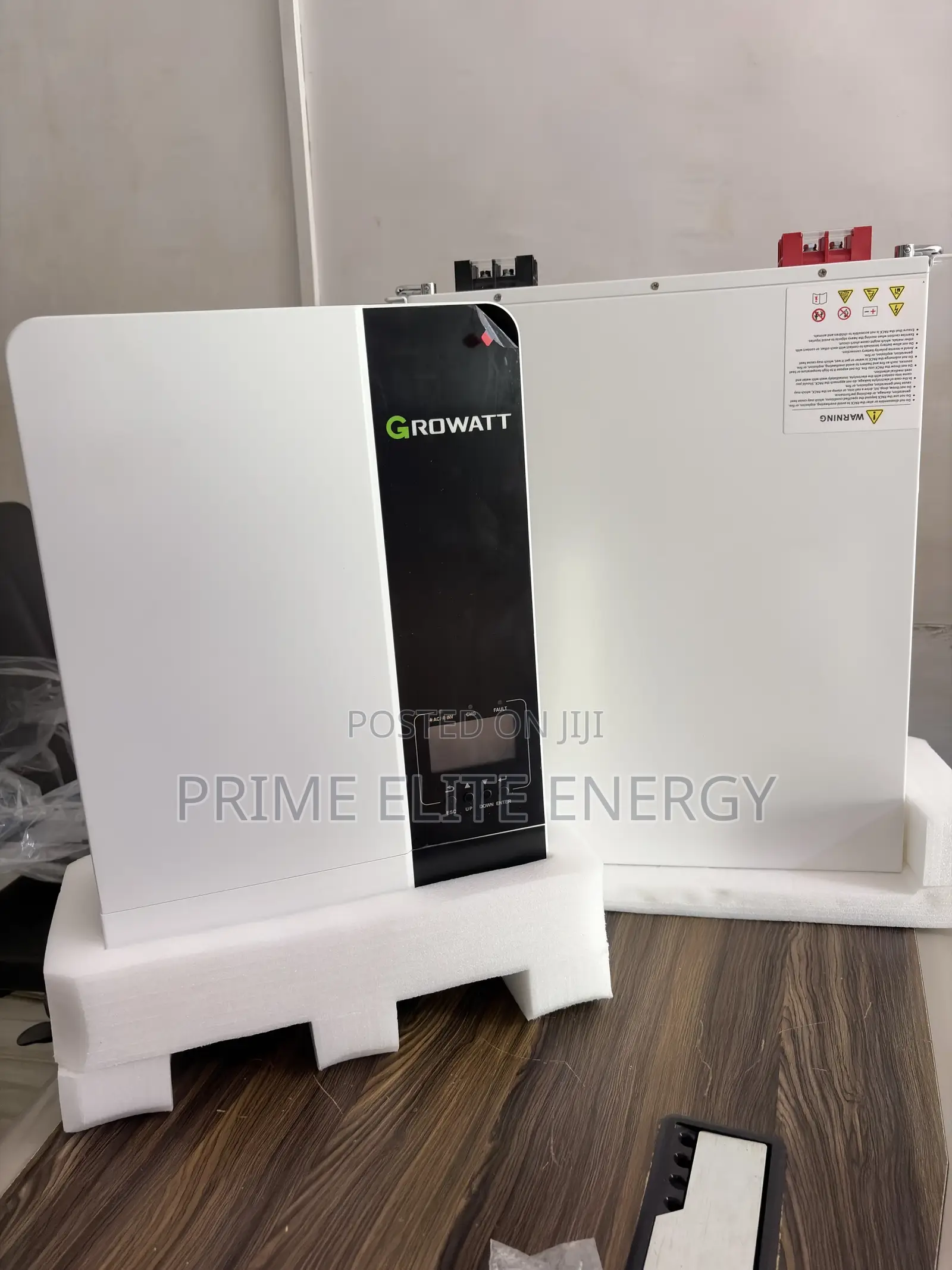 Growatt 5kva 48v and Growatt 5kwh Lithium Battery 51.2v