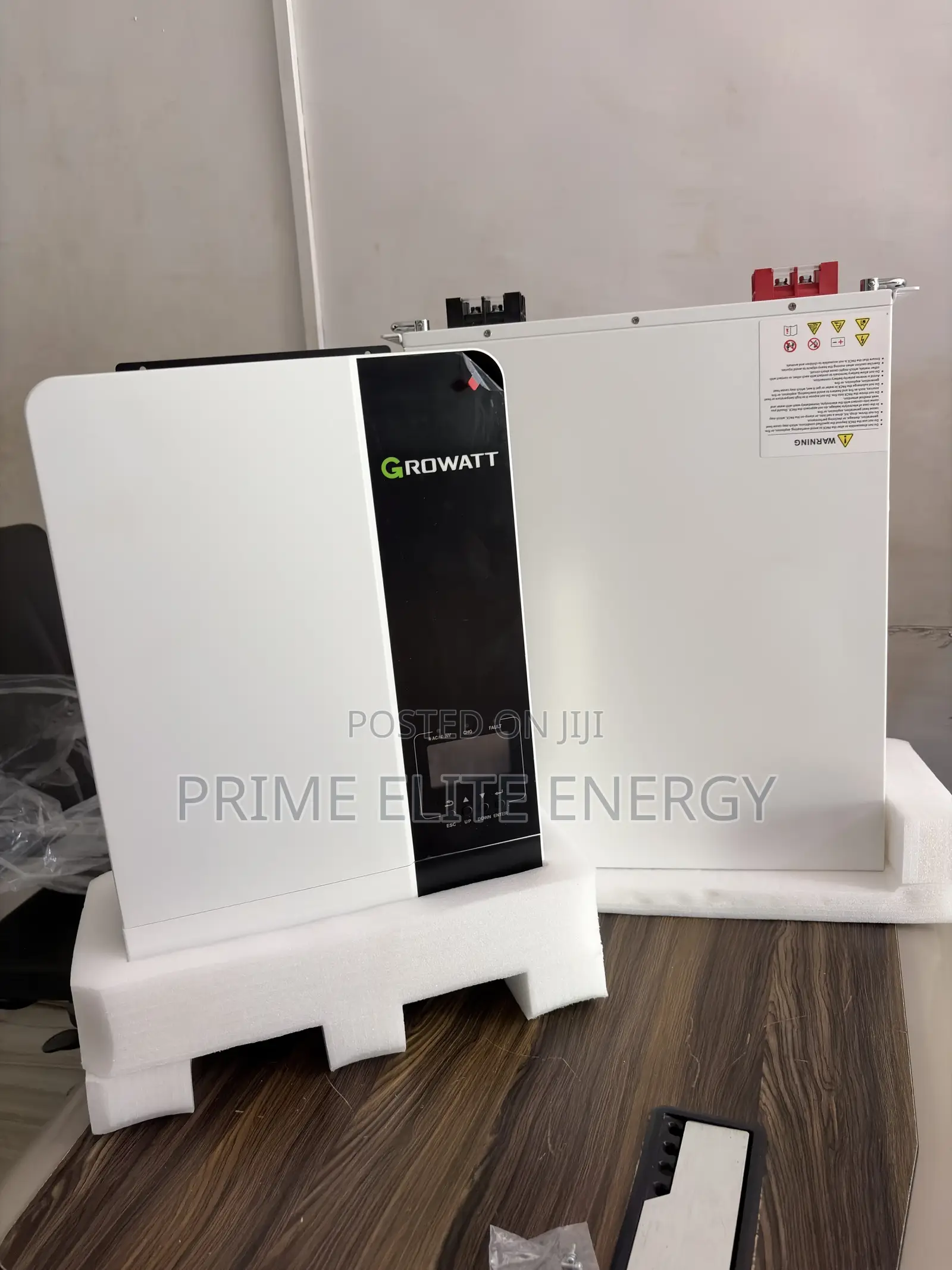 Growatt 5kva 48v and Growatt 5kwh Lithium Battery 51.2v