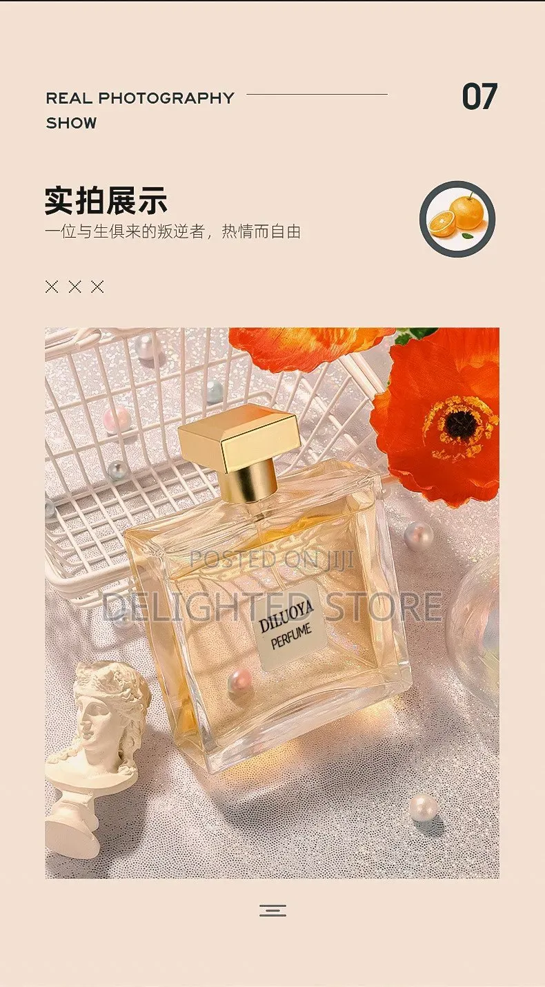 Jiabelier Ladies Long Lasting Natural Evaluation Elegant Perfume 50ml