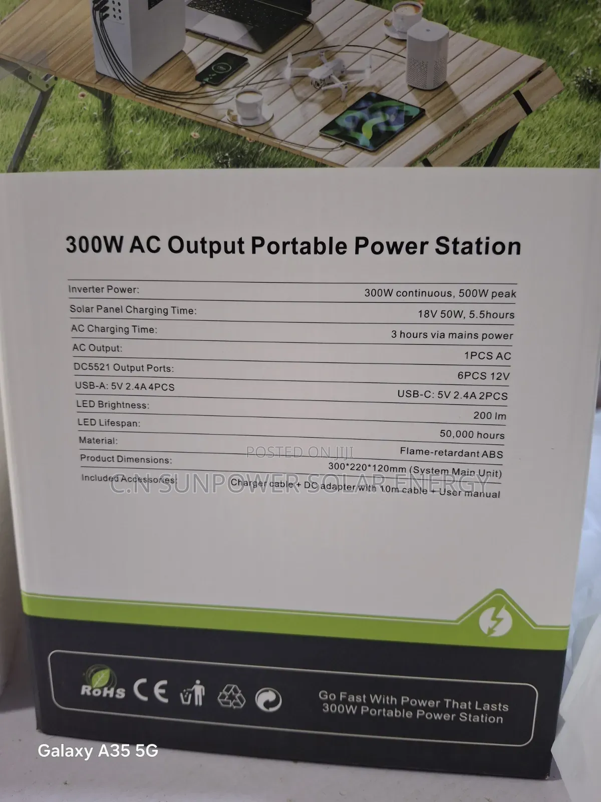 300watts Jd Jindian Solar Generator