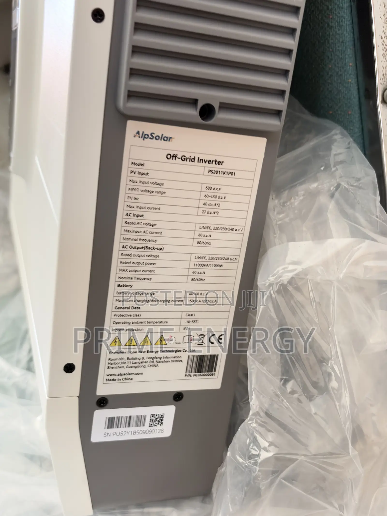 Alpsolar 11kw Hybrid Inverter 48v
