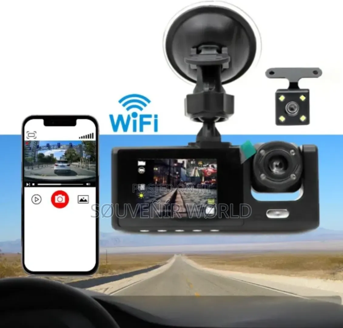 3in1 Car Camera With Memory Card