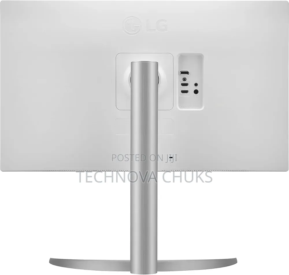 Lg 27up650-W 27” Uhd Ips HDR Monitor Height Adjustable Stand