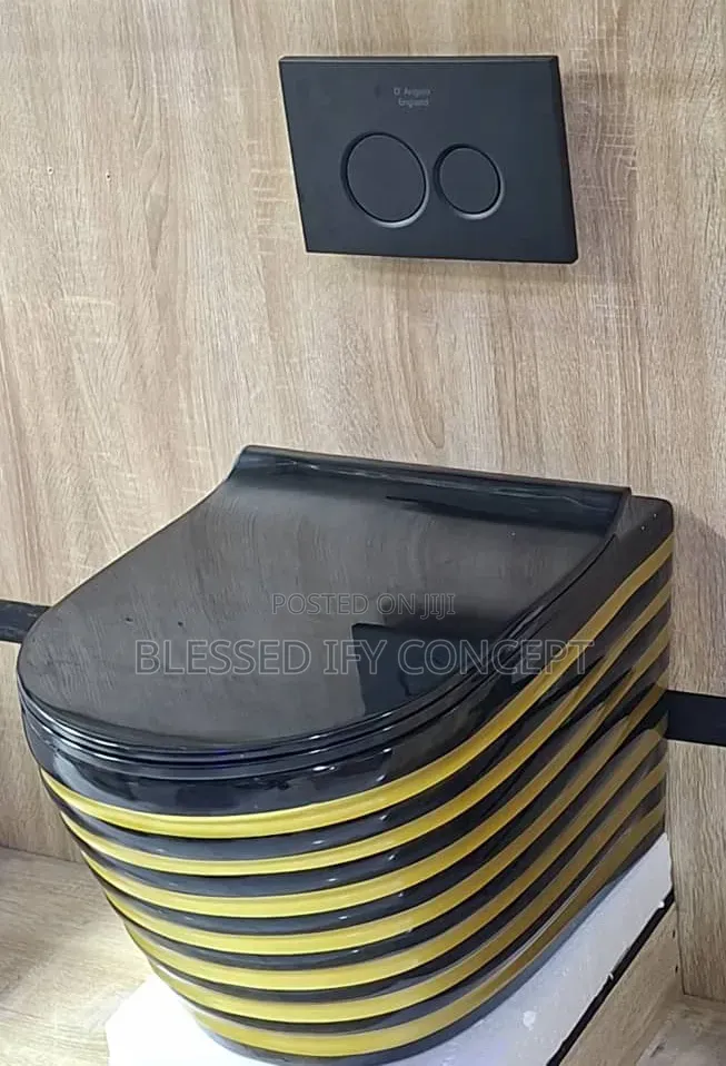 England Wall Hung Water Closet Black