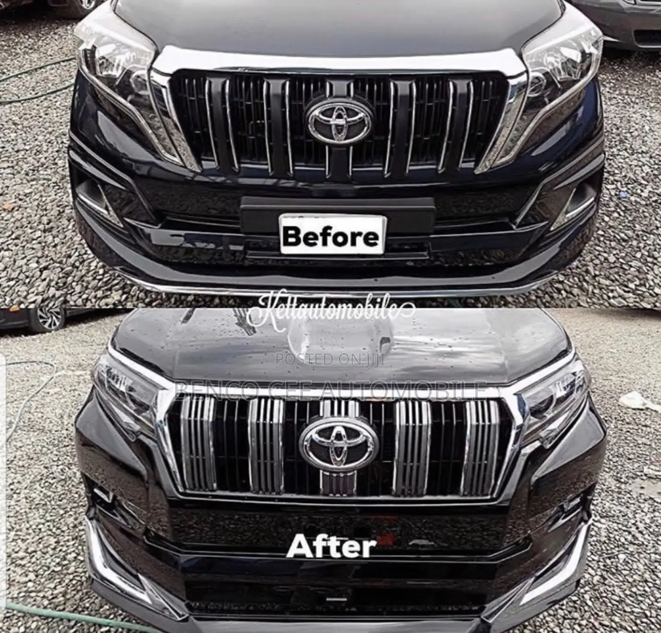 Upgrade Toyota Prado 2010 to 2021 Model With Original Parts Only