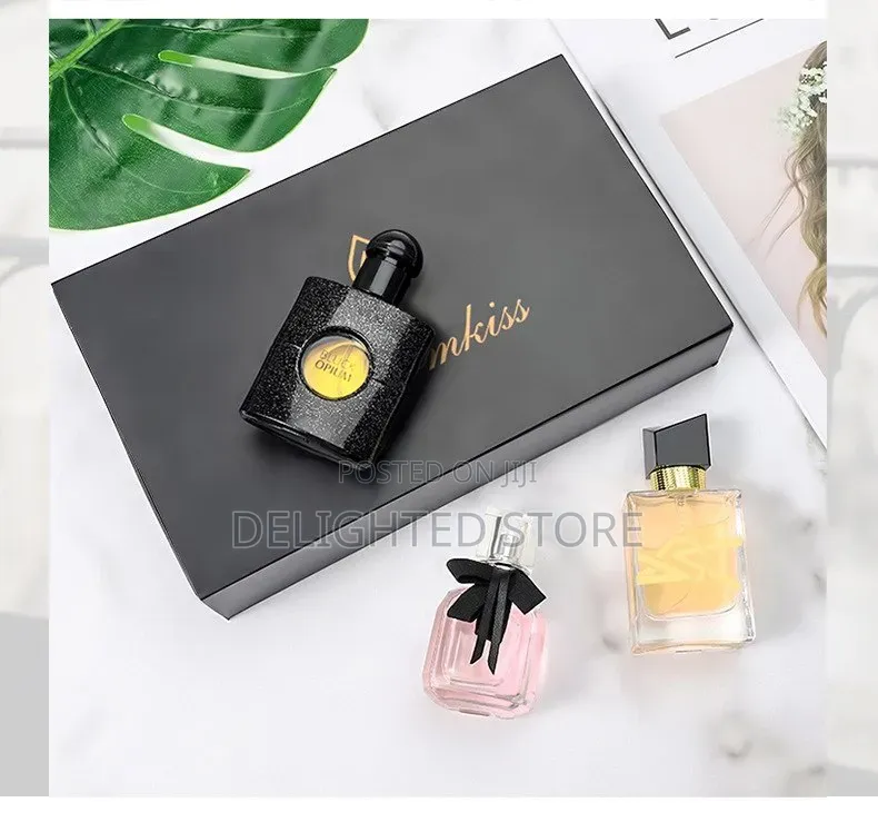 Warmkiss Ladies Long-Lasting 3pcs Set Paris Perfume Inside a Box 90ml