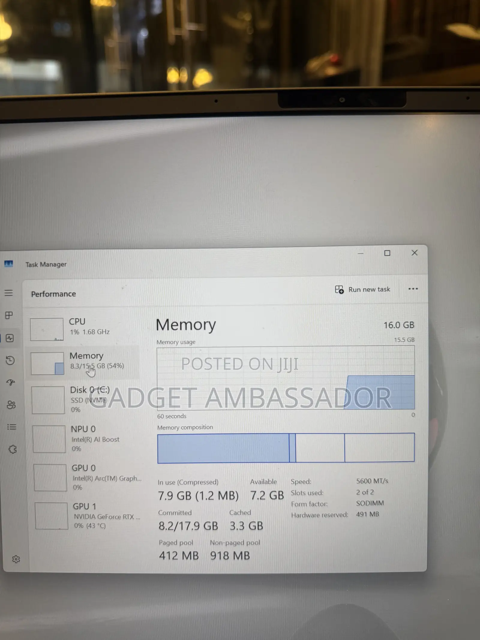 Laptop Alienware M16 R2 16GB Intel Core Ultra 7 SSD 1T