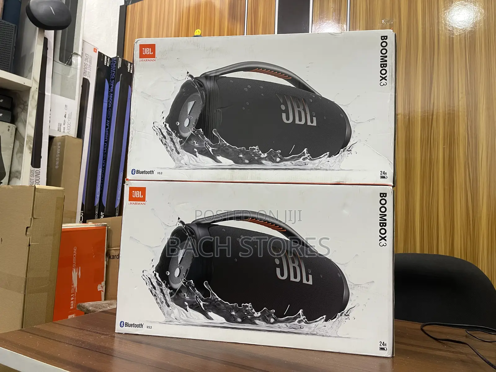 JBL Boombox 3 Portable Bluetooth Speaker With Massive Sound