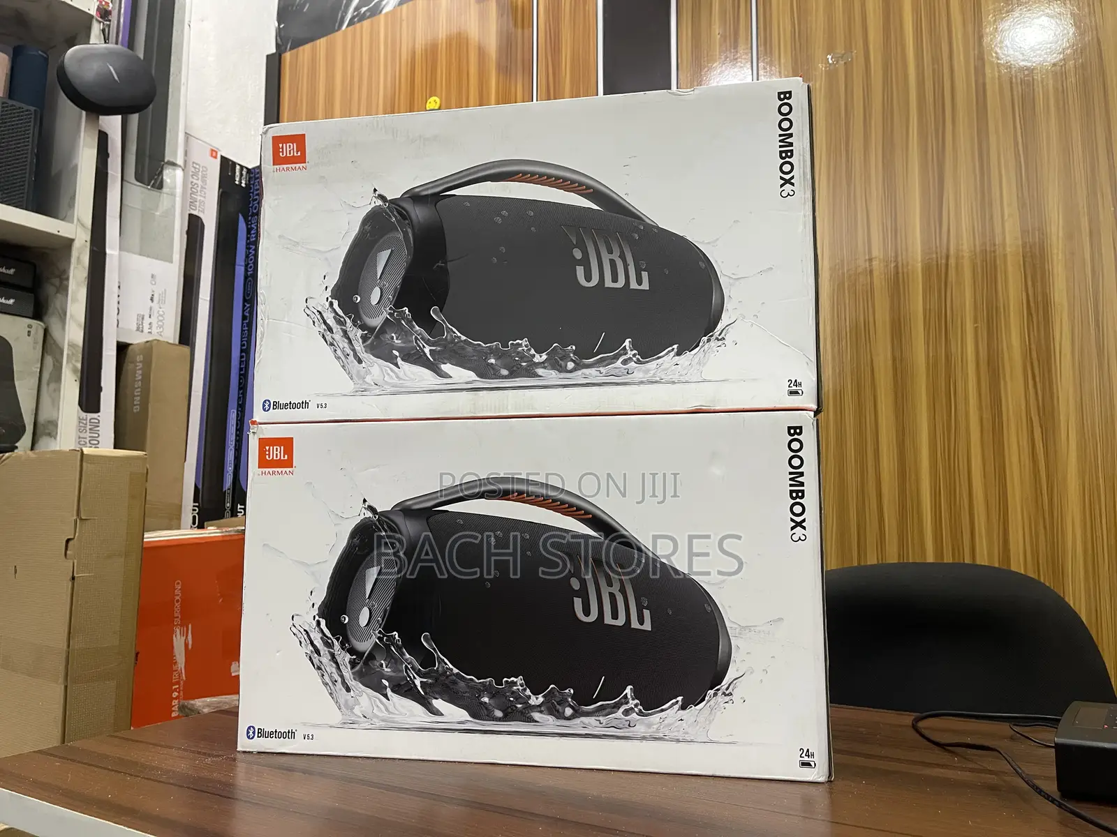 JBL Boombox 3 Portable Bluetooth Speaker With Massive Sound
