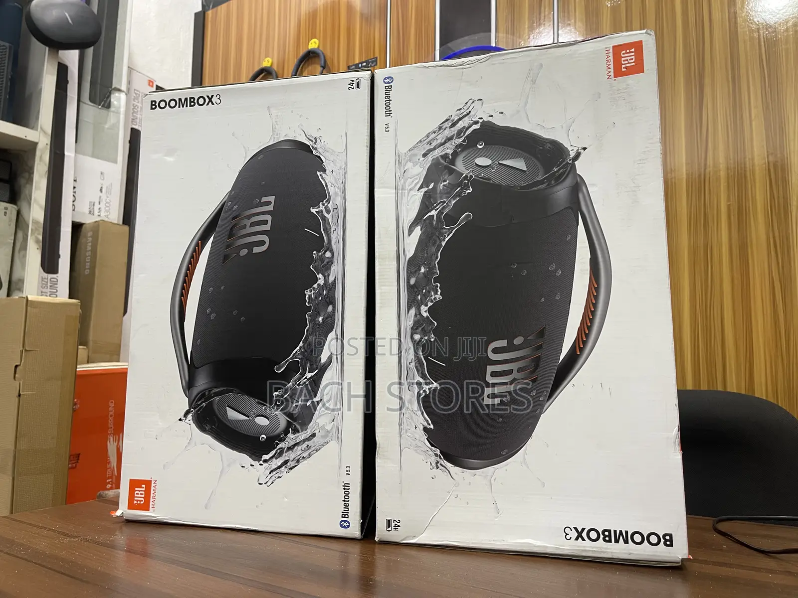 JBL Boombox 3 Portable Bluetooth Speaker With Massive Sound