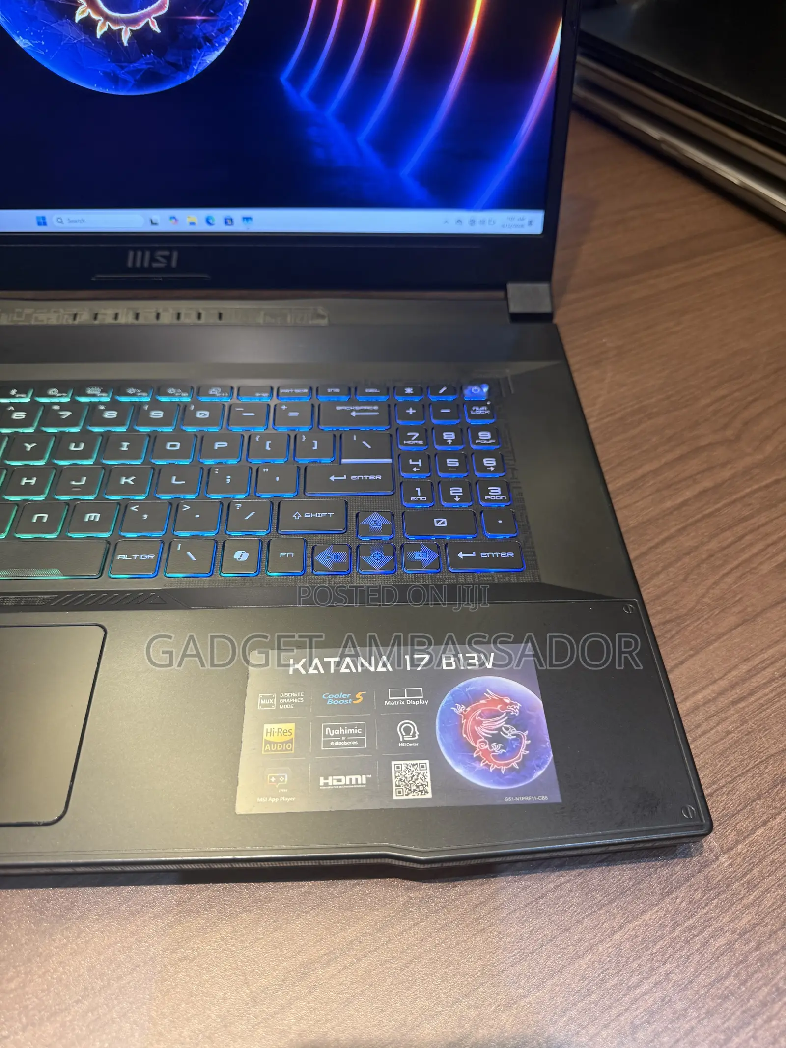Laptop MSI Katana 17 32GB Intel Core i7 SSD 1T